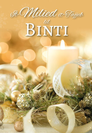 Picture of IL-MILIED IT-TAJJEB LIL BINTI KARTOLINA